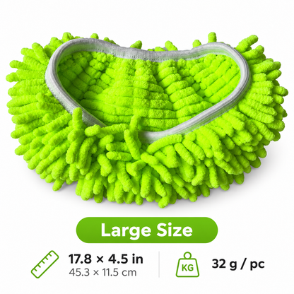 Chenille Microfiber Mop Pad Cover – Washable & Reusable Floor Cleaner | UNTIOR