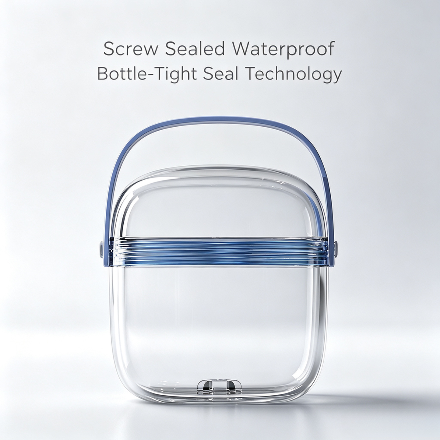 UNTIOR screw sealed waterproof pill case, bottle-tight seal airtight medication container