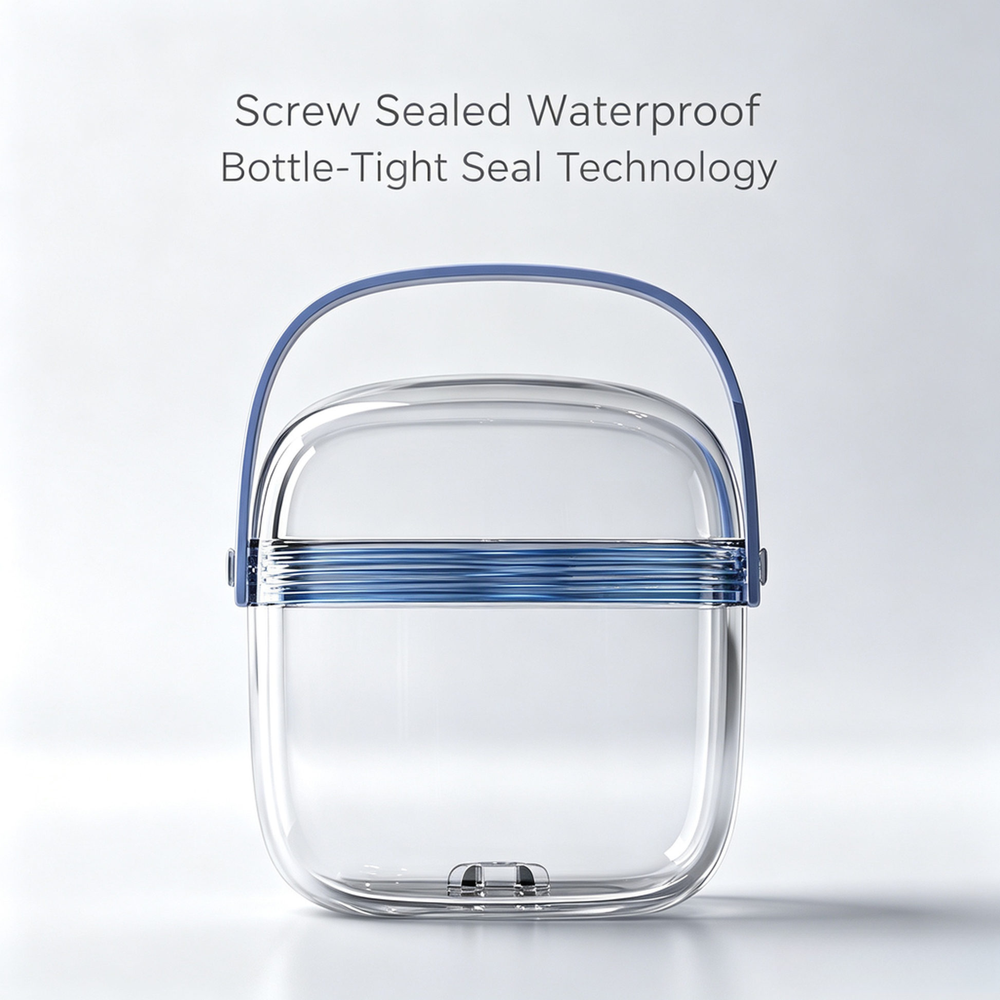 UNTIOR screw sealed waterproof pill case, bottle-tight seal airtight medication container